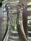 Antique - Glass Dairy Bottle- Rare - Americana - Free Ground Shipping
