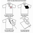 Swoosh 2 5   Embroidered Iron On Patch Multiple Variations For Patches