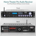 Pyle Bluetooth 3000w 2-ch Hybrid Pre-amplifier W  Usb sd aux am fm Radio P3001bt