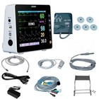 8  Multiparameters Patient Monitor With Ecg Nibp Spo2 Pr Temperature Respiration