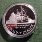 Canada - 1987 Silver Dollar - Detroit davis Straits - 10 Piece Lot - Proof