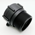 Ibc Tote Fittings Adapter 2  Female Buttress Coarse Thread X 2  Male Npt Pipe