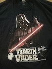 Star Wars Darth Vader Men s Xl Black Graphic Short Sleeved T-shirt Rare Vintage