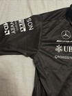 Mercedes Amg Petronas Shirt Mens Xl Black F1 Formula 1 Racing Team Polo Tee
