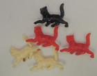 Vintage Lot Of Marx Plastic Farm Animals Lot Of 22  41645-toy 