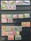 Papua New Guinea  62 High Value Pre Decimal Stamps Mnh fine Used 