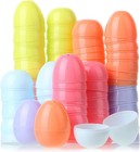 Fillable Easter Eggs  Bright Color  2 3 Inch  48 Pack  Easter Eggs  Plastic E   