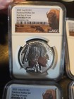 2023  1 Fiji Fractional Reverse Proof Silver Buffalo Ngc Pf70 Fdi 4 Coin Set