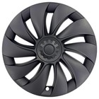 19 Inch Matte Black Wheel Cover Hubcaps Set Of 4 Replacement Decoration