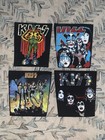 Vintage Kiss Back Patch Lot 4 Debut Destroyer Demon Album Unused Ken Kelly Art