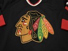 Chicago Blackhawks 1990s Authentic Nike Alt Jersey  Blank Sz 48 