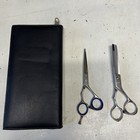 Joewell Scissors M2 55 Shears   Jt27sx 27 Teeth Thining In Leather Case  18