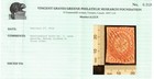Newfoundland  7 Used Fine - Cut Close   In   with Certificate  