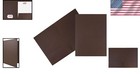 Professional Quality Chocolate Brown Presentation Folders - 50 Letter Size Packs