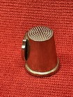 Vtg I Heart Ky Souvenir Metal Thimble - I Love Kentucky  Collectible State Ky