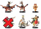 Monster Hunter Amiibo Stories Set Of 5 Game Nintendo 3ds Wii U Tested Toy Figure
