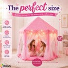 Princess Castle Play Tent For Toddlers 2   7 Years   55x53 Inch Indoor Outdoor
