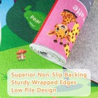 Kids Rug For Playroom  4x6 Abc Educational Carpet For Classroom non Slip Wash   