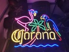Flamingo Led Beer Sign Corona Extra Display Sign Man Cave