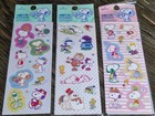 Vintage Peanuts Snoopy Lot Of 6 Denz Sticker Sheets Taiwan Stickers 