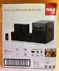 Rca Rt151 5 1 Channel Home Theater System  80 Watts  5 Sat Speakers New Sealed