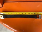 14  Black Straps - With Anchor Plate And Female End - No Male End - 25 Pieces 