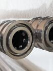 2pk Pressure Washer Wand Extension 60  Long Stainless 1 4  Quick Connect Hookup