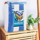 4-pack Cabana Stripe Beach Towels 30x60  Oversized Soft Pool Towels