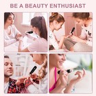 Professional Manicure Pedicure Kit cordless Electric Nail File Set Rechargeable