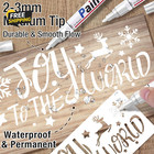 White Permanent Marker Waterproof - 8 White Paint Markers For Metal Surfaces