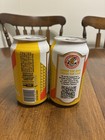 2 Empty Narragansett Beer Cans 50th Annivesary  75 Retro Jaws Movie Shark Week