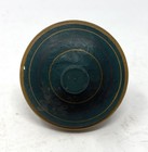 Spinning Top Painted Wood Antique Victorian Toy
