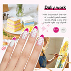 26pcs Gel Nail Polish Set  20 Spring Colors Gel Polish Kit With 5pcs Glossy matt