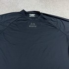 Kuiu Shirt Mens Large Black Performance Hunting Coolmax Stretch Short Sleeve