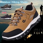 Men s Hiking Shoes Outdoor Trekking Sneakers Sports Waterproof Mesh Work Boots
