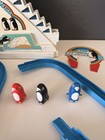 Playful Penguin Race Slide Game 1983 Original Vintage Toy 80s With Box Untested
