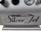 Iwata Studio Series Silver Jet Airbrush Compressor Ac-27 Is50 Gray 120v 45psi