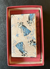 Vintage Blue Waltz Perfume Bottle In Original Box  25 Oz Dancers Illustration
