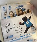 Topcats Carolina Panthers Cheerleaders Poster   Sir Paws Signed 2018 Paper Lot
