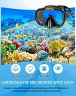 Ubekezele Snorkeling Gear For Adults Men Women 4 In 1 Snorkel Set With Panora   