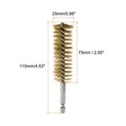 5pcs - Bore Brush Brass 25mm Dia Cleaning Twisted Bronze Wire Brush Tube Pipe