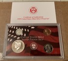 1999 Silver Proof Set U s  Mint Original Government Packaging Ogp Coa