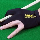Spandex Snooker Billiard Cue Glove Pool Left Hand Open Three Finger Accessory