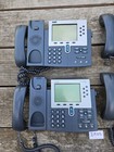 4 Cisco Ip Voip Phone System 7960 7961 7962 Lot Telephone 2e22