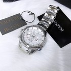 Men New Bulova Classic White Marine Star Stainless Steel 96b255 Watch  43mm 