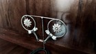 Classic Handmade Sterling Silver Chiseled Daisy Snaffle Bit Maker Marked Garcia
