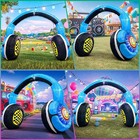 10ft Inflatable Headphones Archway For 80 s 90 s Party Decorations