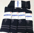 Bombas Black Socks Size L Calf Honeycomb Socks 5 Pairs New