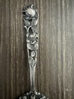 Antique Roses Amd 800 Silver Sugar Spoon Fancy Soup 23 Grams