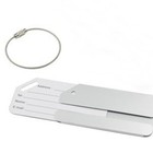 2pcs Luggage Tags Travel Metal Sturdy Boarding Bag Tag For Suitcase Handbag Case